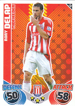 Rory Delap Stoke City 2010/11 Topps Match Attax #246